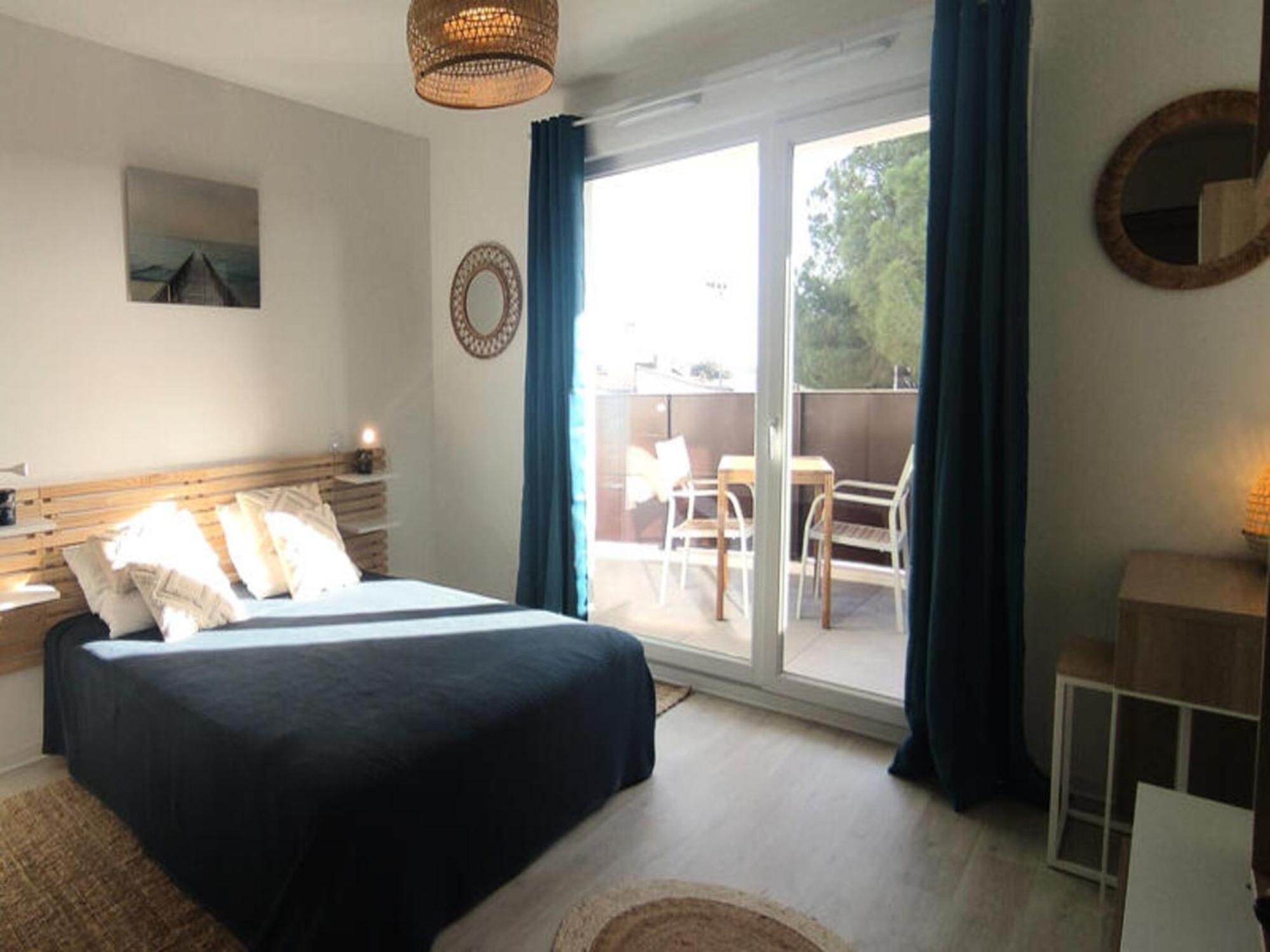 Studio For 2 People Apartment Agde Luaran gambar